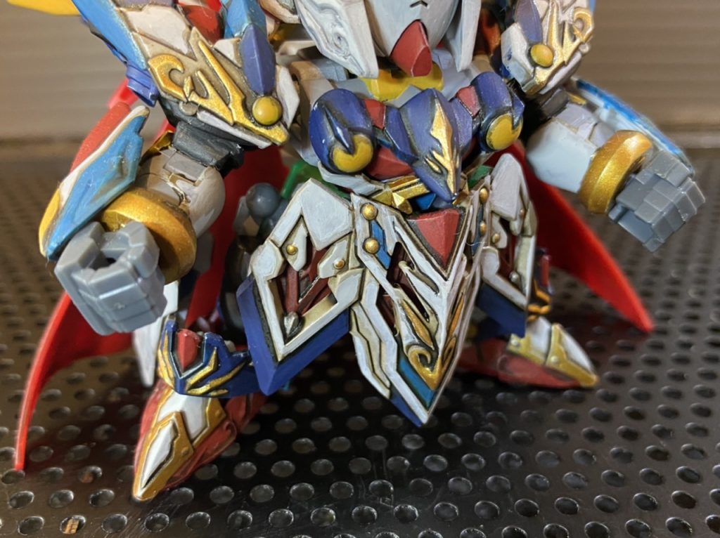 細かい部分などまだまだ過ぎるけど、エアブラシにはない「味」が出せたかなと個人的には満足！