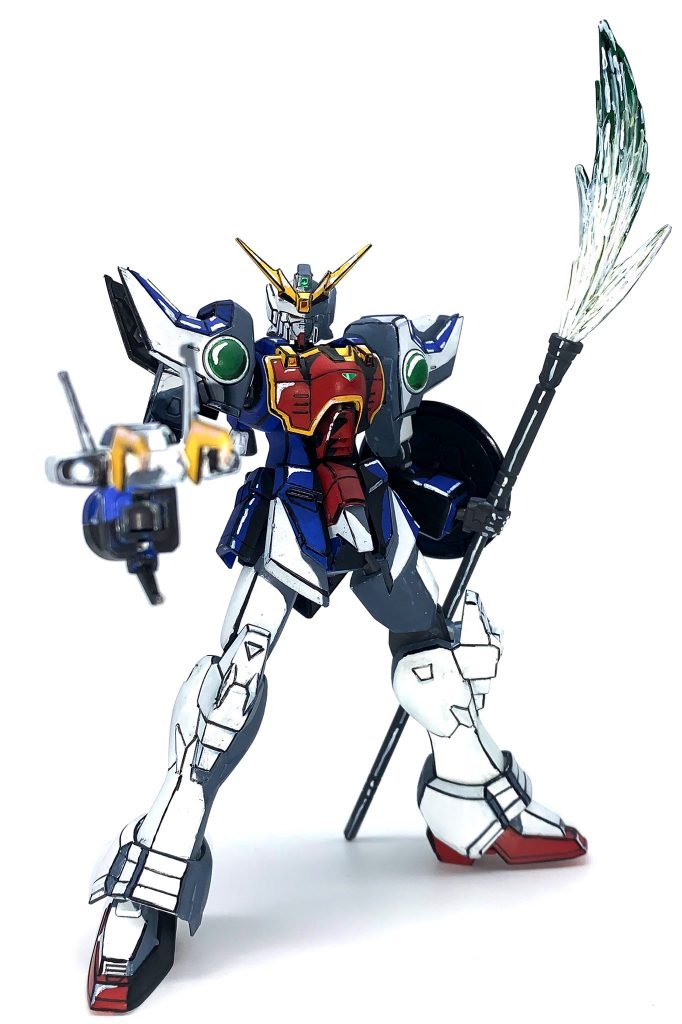 シェンロンガンダム(アニメ塗装)–2枚目/制作者：@shinji