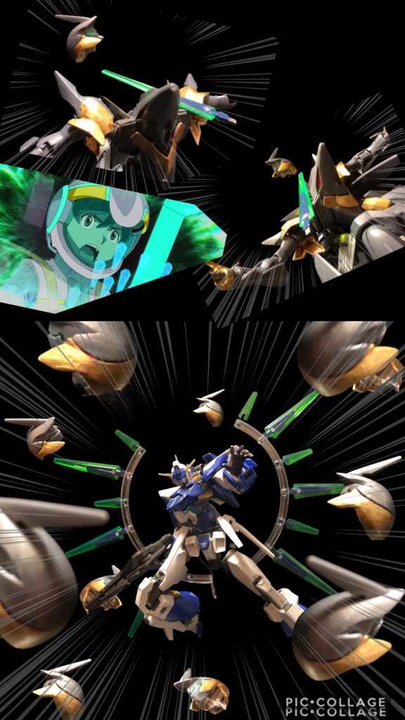 アセム「キオ...。その戦い方、めちゃくちゃ不評だぞ...。」ヴェイガン兵「次から次へとクビに...!?」ヴェイガン兵「クビは..!クビは嫌だ!!」ヴェイガン兵「リストラ時期の人事部だって、こんなにクビにはしないよ...!奴は悪魔なのかー!!」ゼハート「おのれ、ガンダム!!むざむざ我がヴェイガンの戦士達をっ!クビにはさせん!」フラム「お供します、ゼハート様。フラムは戦闘経験こそありませんが、フラムのX−ラウンダー能力は必ずお役に立てる筈です。」ゼハート「相手はガンダムだ。危険だぞ。」フラム「危険は承知の上です。私のヒロイン力、魅せてみせますっ。」ゼハート「いいだろう。行くぞ、フラム!」フラム「はいっ♡」ゼハート「ちなみにフォーンファルシアのガンプラ画像は借りものだ。許せよ、フラム。」フラム「はい、もちろんですっ♡」