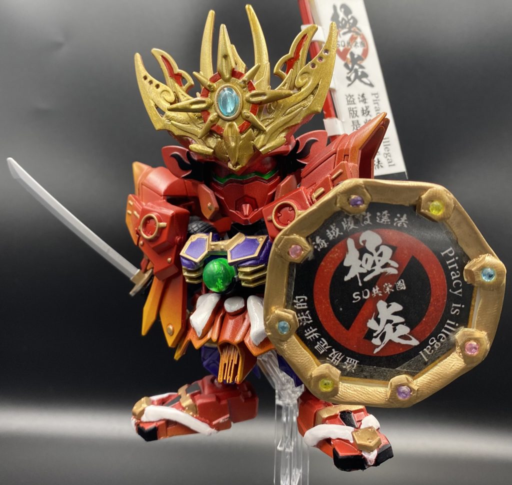 ロゴは盾として持たせられます