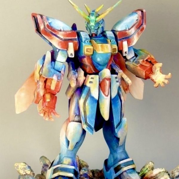 ゴッドガンダム　旧キット１／１４４