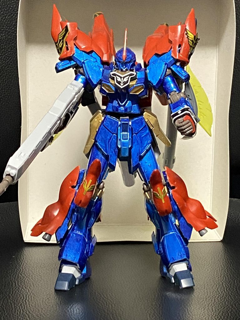 シナンジュのパーツでよりとげとげしい感になってます。ホントにとげとげだっけ？忘れたｗ