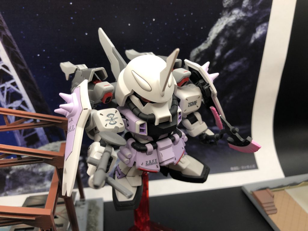 ミサイルポッドのハッチは何故か開きにくかったです。無理に開かないことにしました。