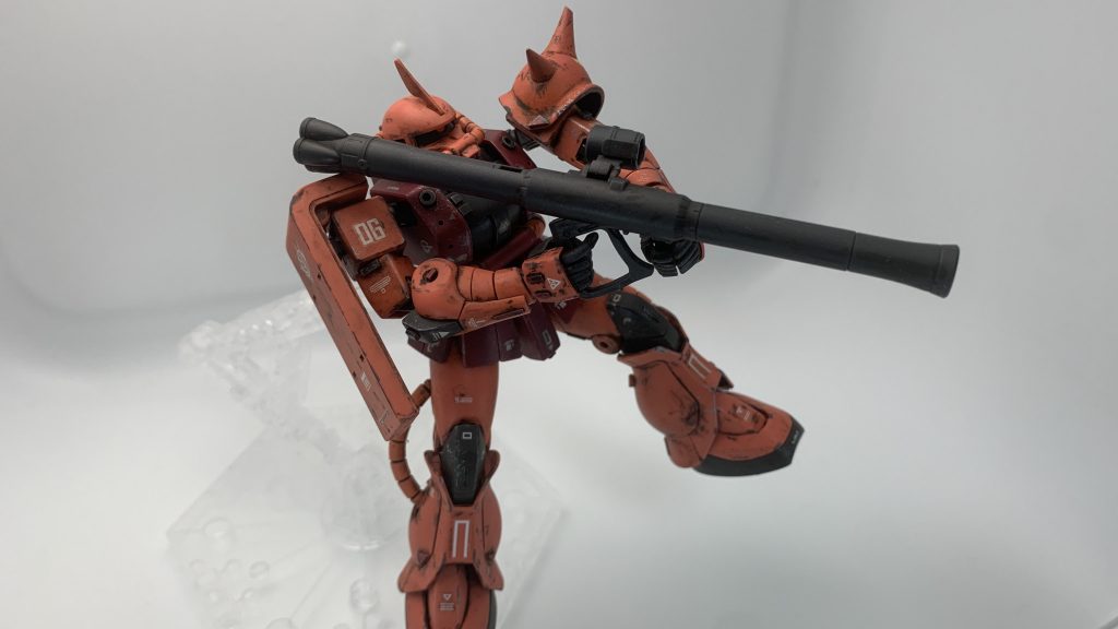 HGシャア専用ザク（リバイブ）–3枚目/制作者：すえさん