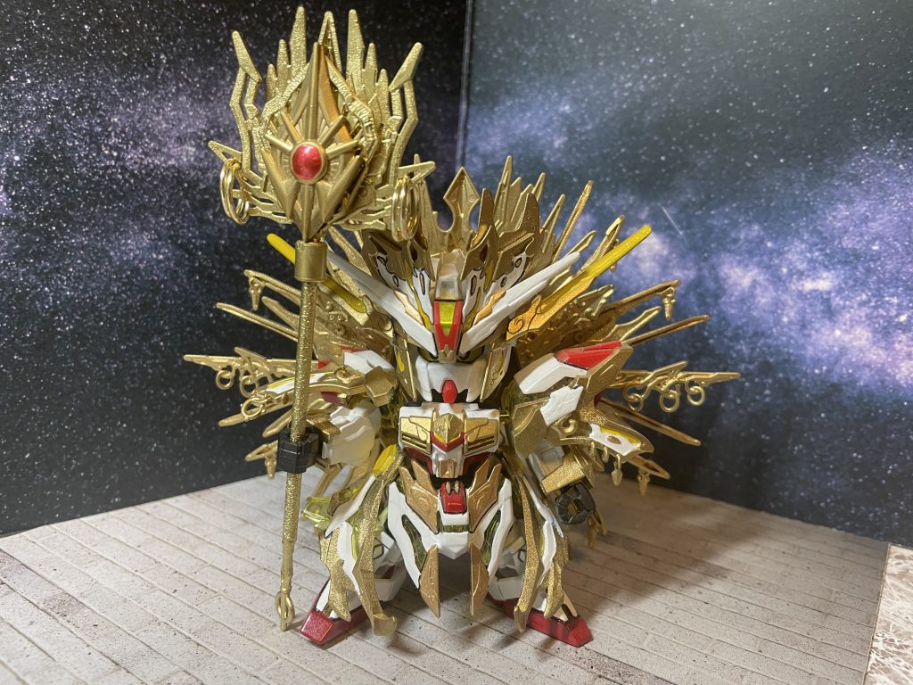 続いてカラバリの三蔵。さりげなくクリアパーツの一部を諸葛亮さんから流用。