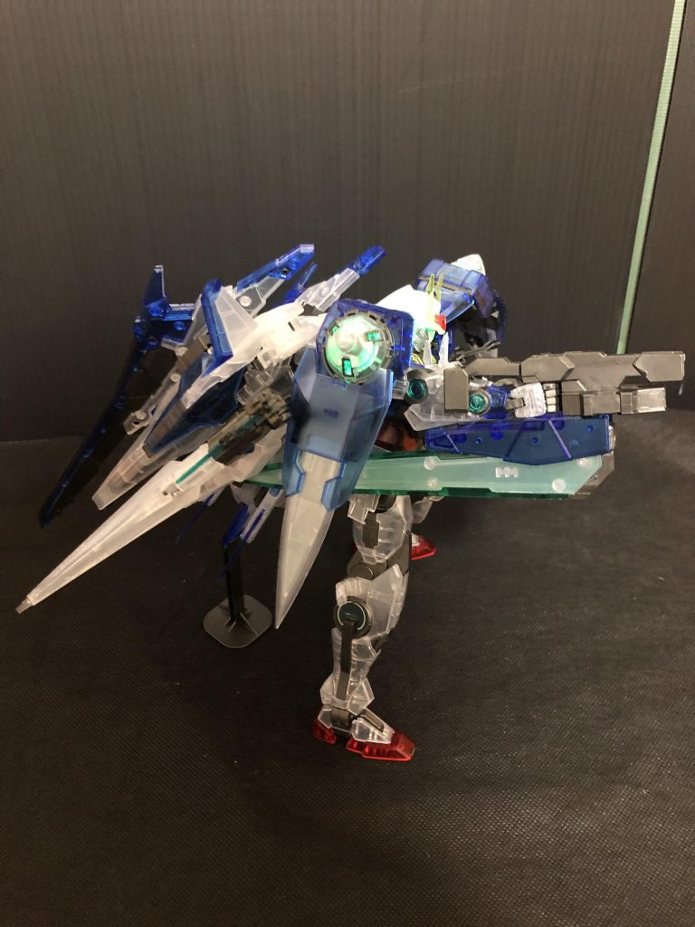 ダブルオーガンダム ザンライザー　クリアバージョン–4枚目/制作者：アッキー