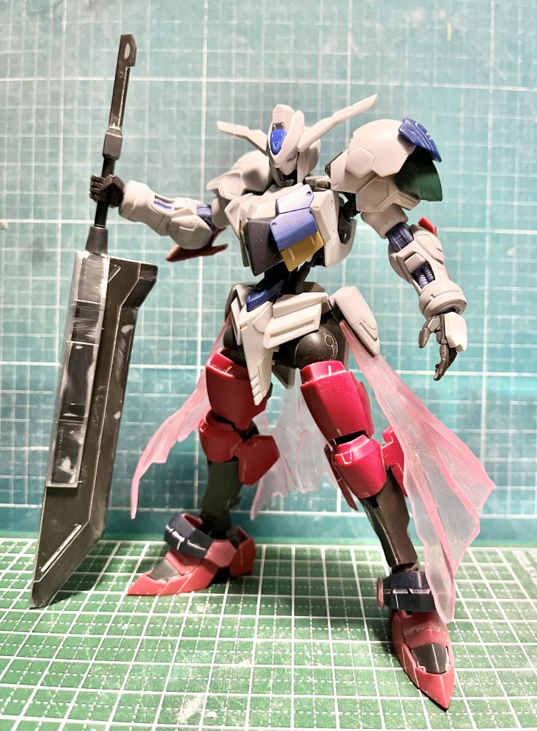 次回、ホロライブ同3期生【白銀ノエル】専用機、ガンダムバエルをベースとした【ガンダムノエル】となります、お楽しみに。