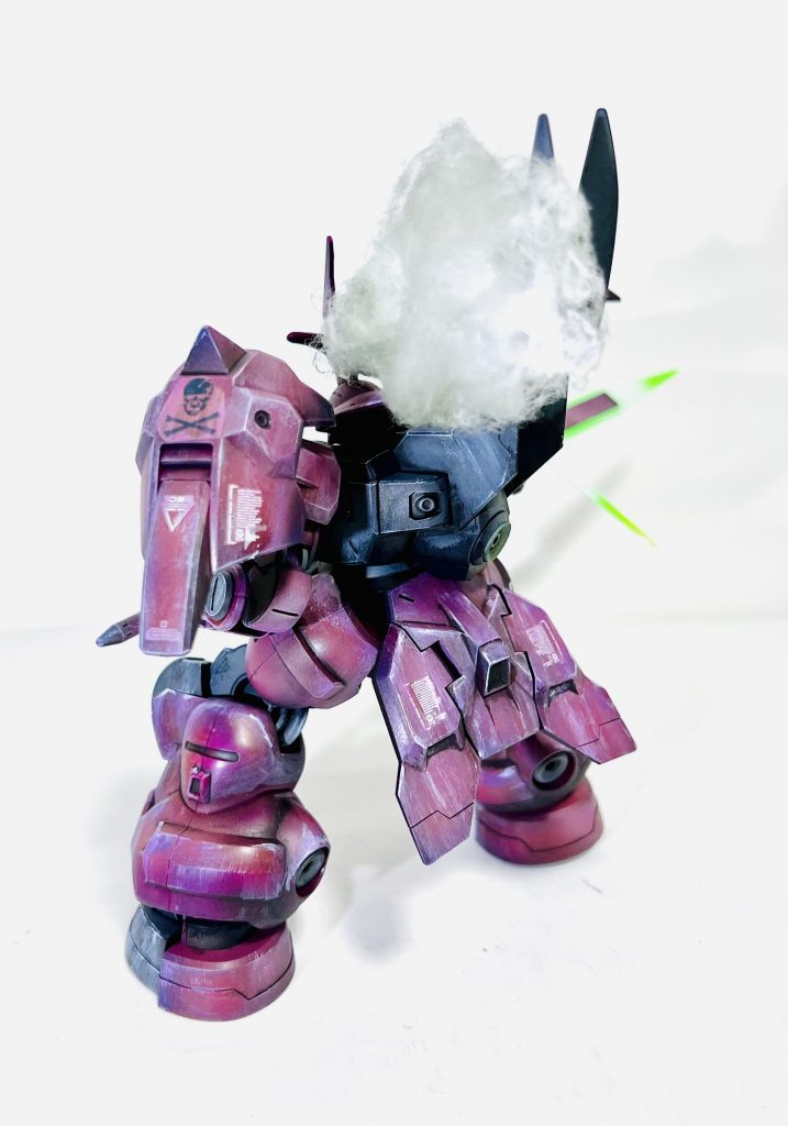 HGTWFM 1/144 機動戦士ガンダム 水星の魔女 ディランザ グエル専用機 アニメ塗り塗装済み完成品–4枚目/制作者：H4co Y