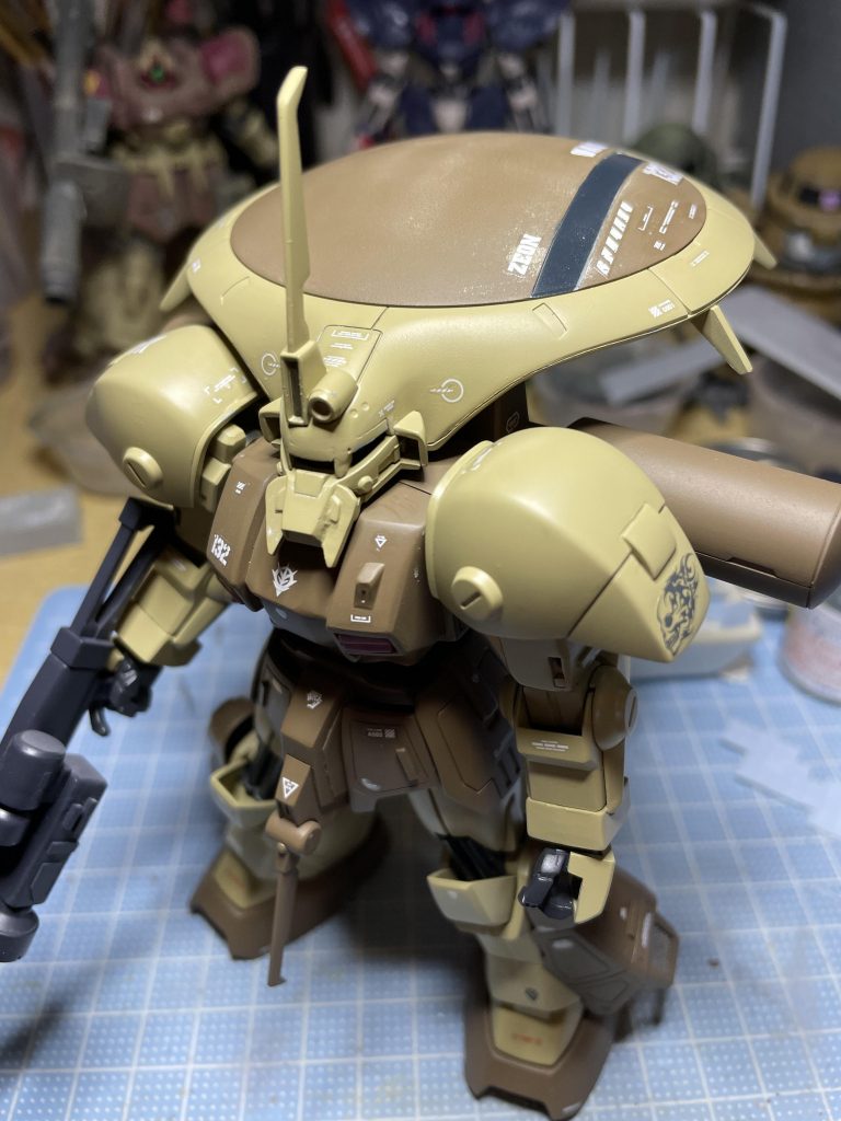 塗装完了とデカール作業が完了。