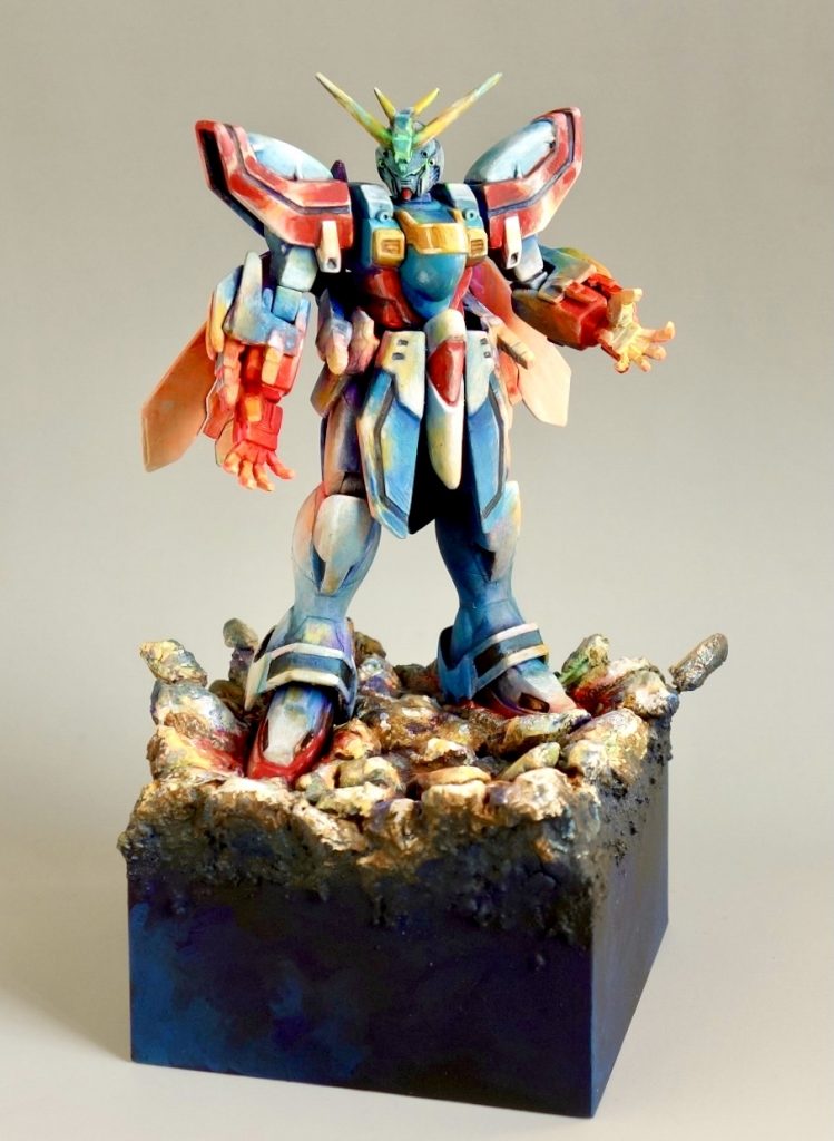 ゴッドガンダム　旧キット１／１４４–2枚目/制作者：@館長
