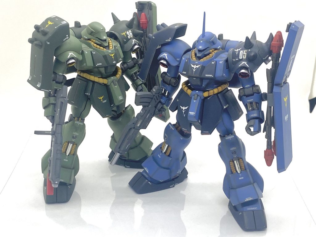 量産型と。ほぼ同じ様な作りなので統一感あると思います。