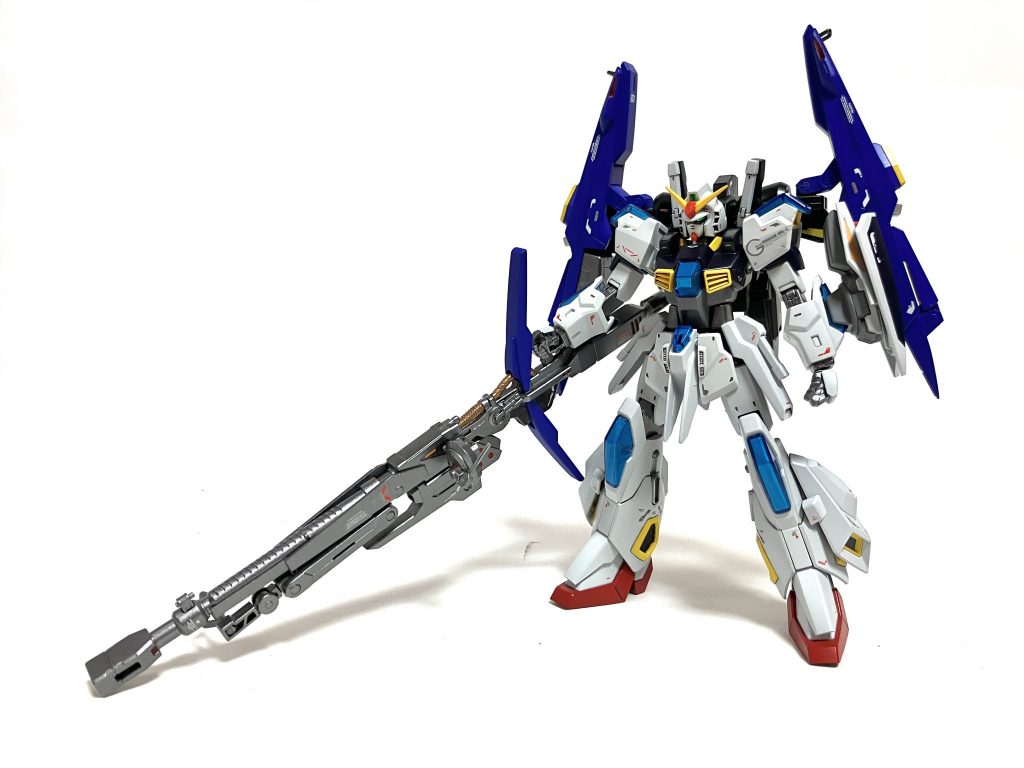 ◆メガ・ロングライフル◆スーパーガンダムのロングライフルを更に高出力仕様に強化した大型火器。モチーフはGアームズのマスクコマンダーのビームスマートガン。↓以下アクション