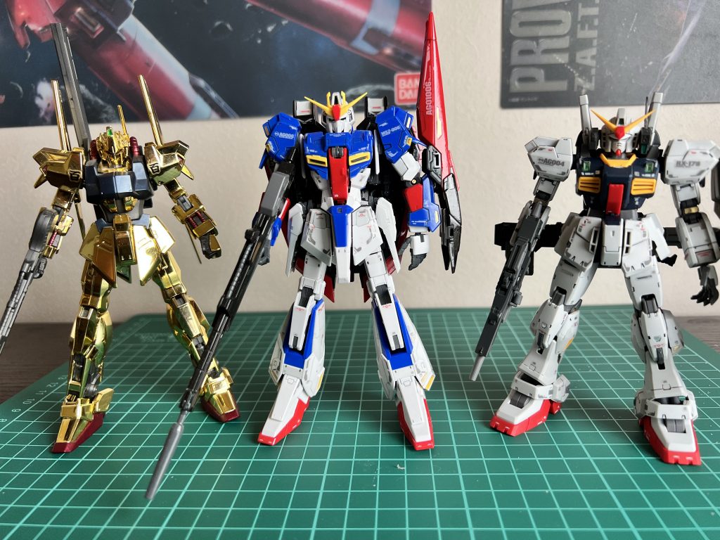 ガンダムベース限定なので、パチ組みです。ご覧いただきありがとうございました。