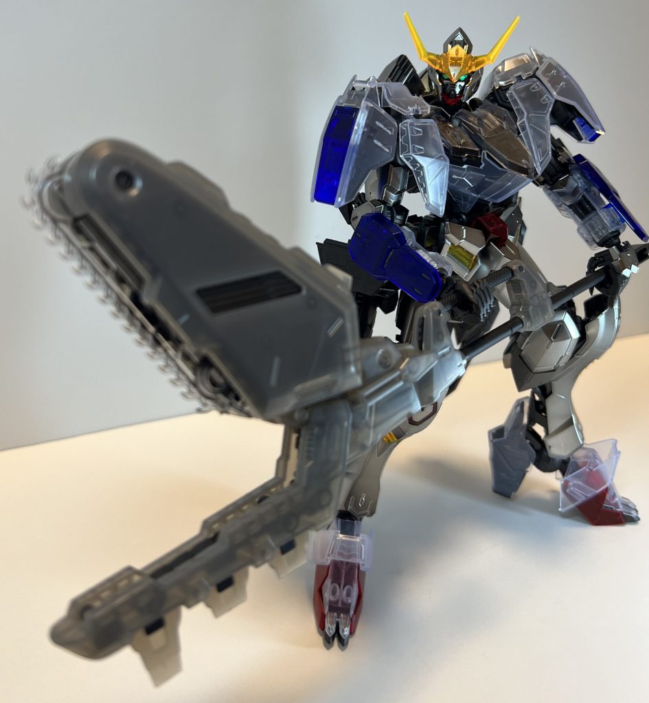 大型特殊メイス構え