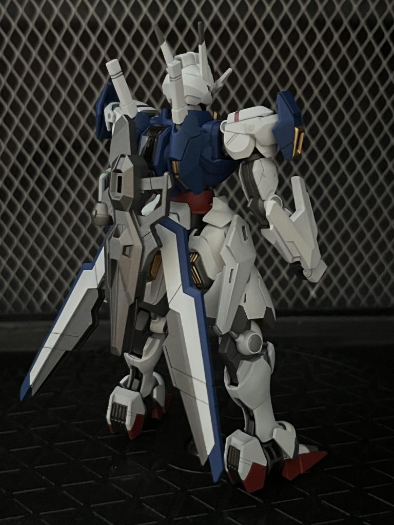 後ろから装備全てが装着できる点はかなり評価してます。パーツ余ると管理が大変！