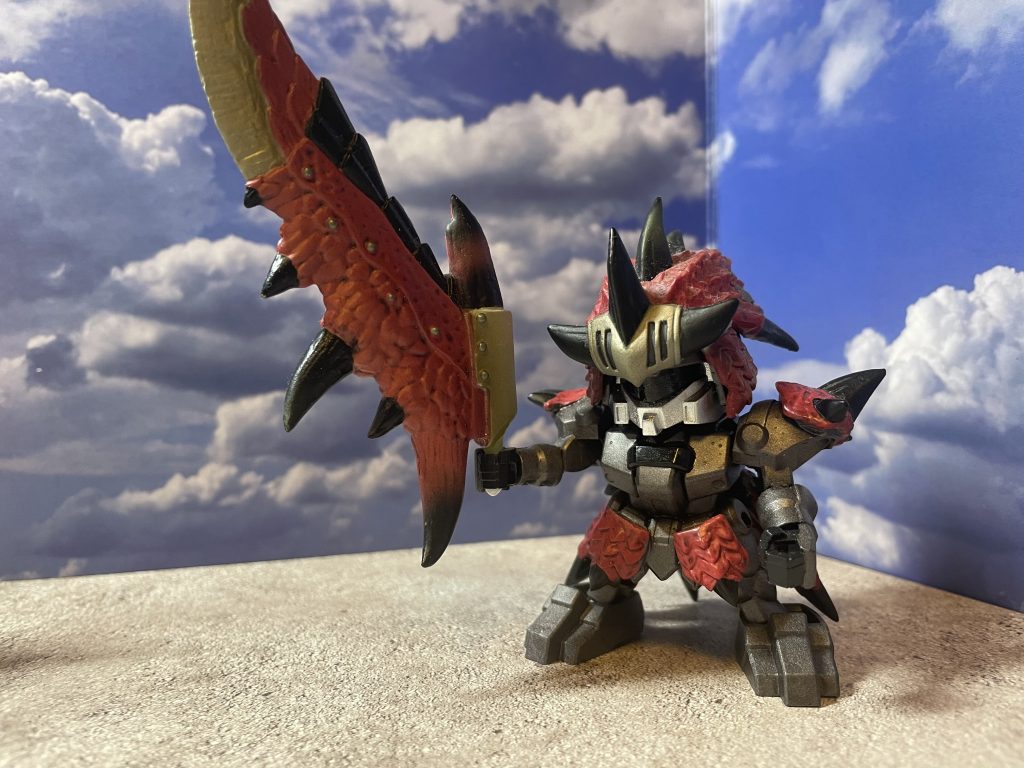 手元にあった分でアイルー寄りですので部隊兵ちょうど良いかと。