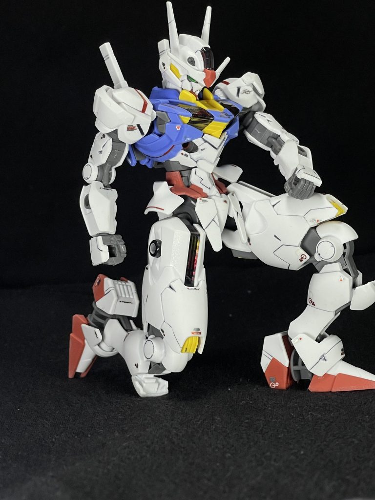 膝立ちよく動くからポーズが決めやすい