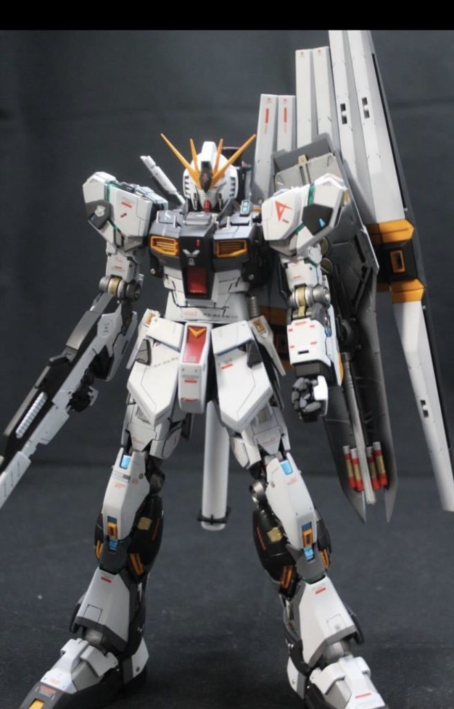 MG νガンダムVer.ka ファーストロットカラー全塗装完成品 - おもちゃ