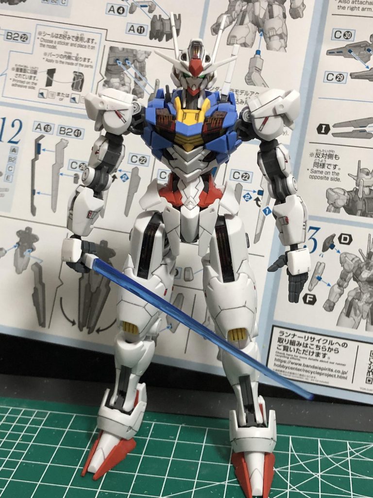 写真を撮り忘れていたので既にスジボリが入ってます。