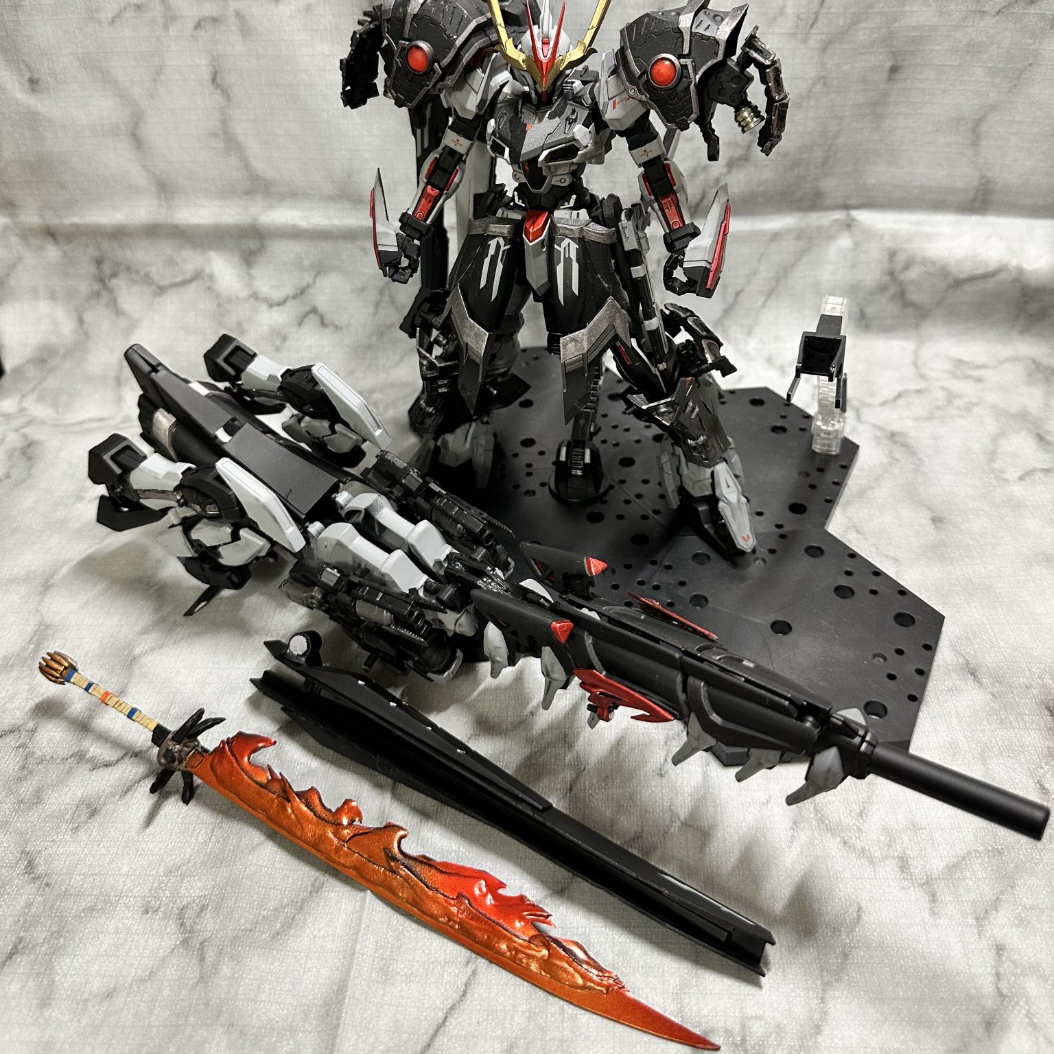 戦国テスタメント専用装備・2種｜ひよこのぱぱさんのガンプラ作品