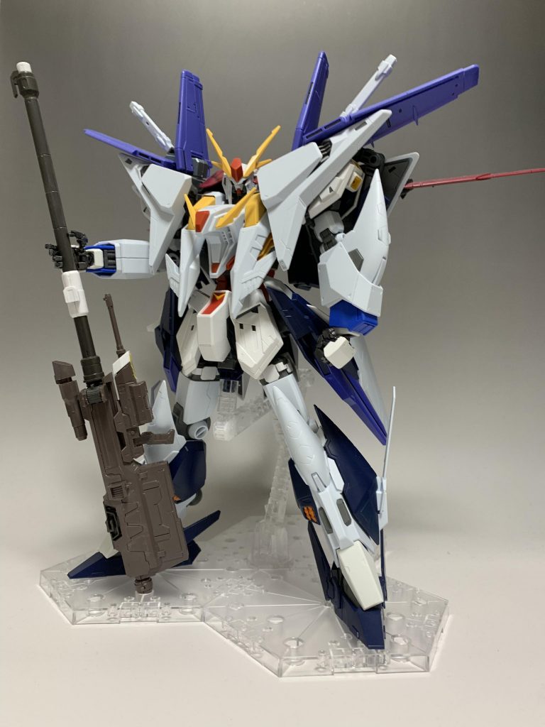 ミキシング当初Ξガンダムが発売されてすぐにミキシングとりかかったため、本体のミキシング自体は1年絵には既に終わっていました笑ここからバックパックと武器との長い戦いが幕を開けます─=≡Σ((( っ゜∀゜)っ