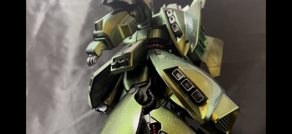 後ろななめ下から。迫力を出すことを意識してみました😅