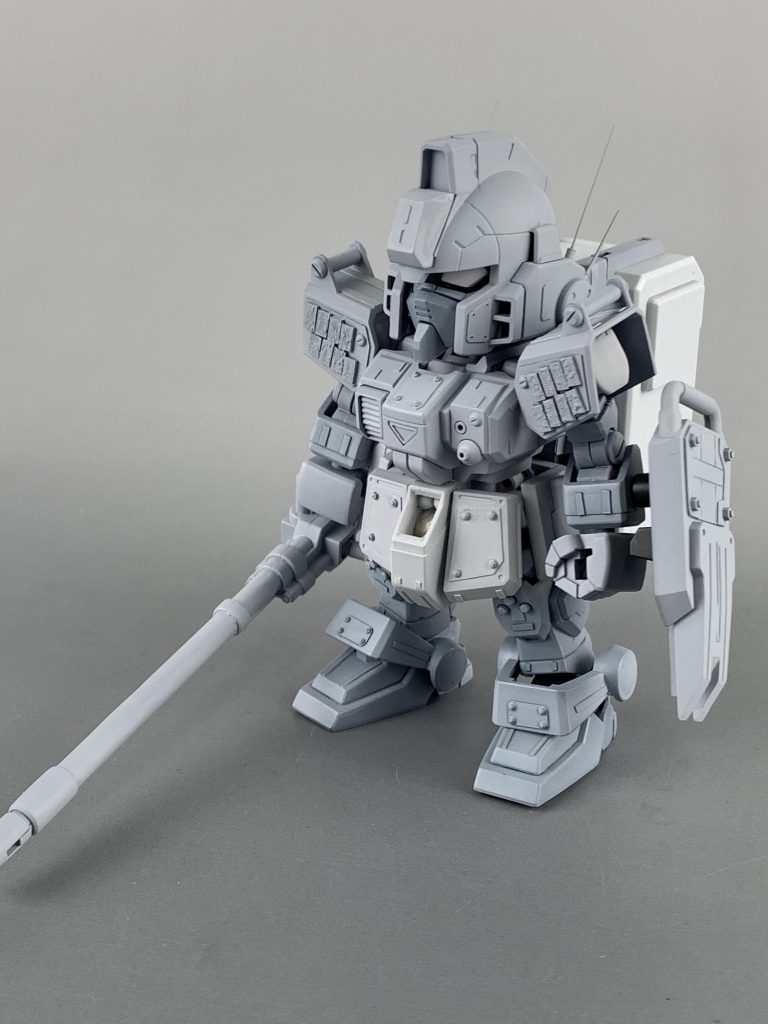 足首、腰回り、ランドセルはHGUCから流用