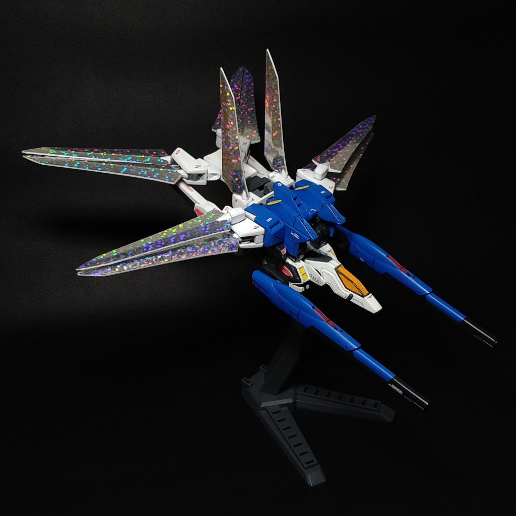 ユニバースビルドブースターにギャラクシーブースターのパーツを換装してギャラクシーパッケージになります