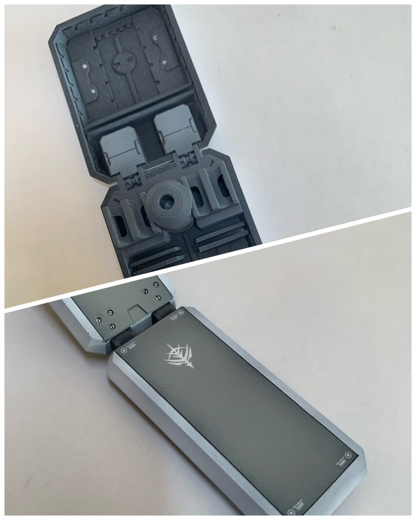 シールド裏は簡素でしたのでプラ板工作しました。最後までご覧いただきありがとうございました♪