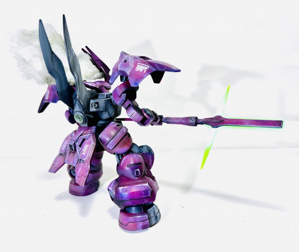 HGTWFM 1/144 機動戦士ガンダム 水星の魔女 ディランザ グエル専用機 アニメ塗り塗装済み完成品–5枚目/制作者：H4co Y