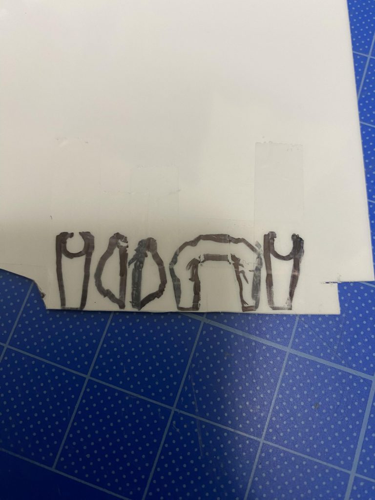 プラ板の素材作って