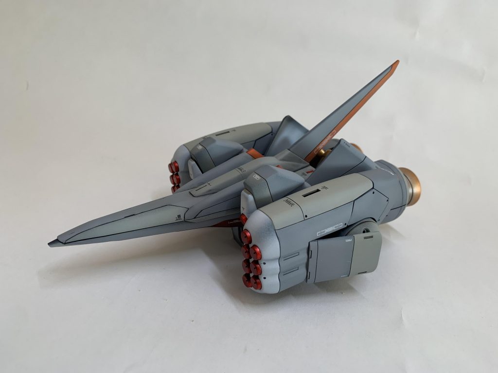 飛行ユニットも作りごたえありました。