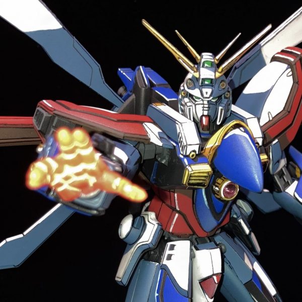 MG ゴッドガンダム イラスト風模型