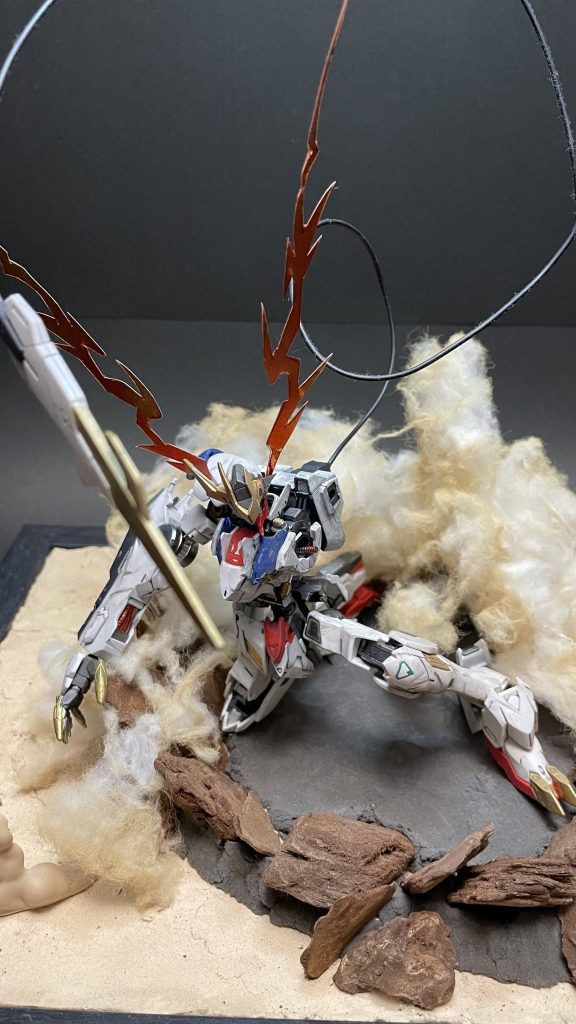 テイルブレードのリード線はかなり長くしてます