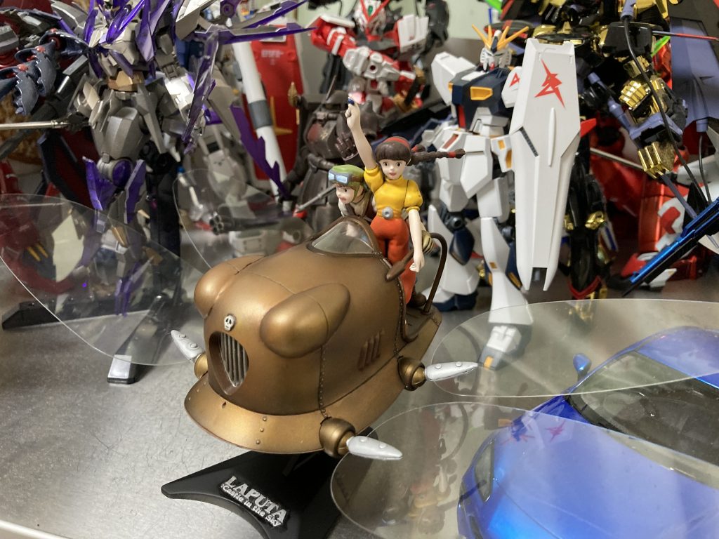 おまけ。ガンプラではないんですが、ラピュタ、フラップター。