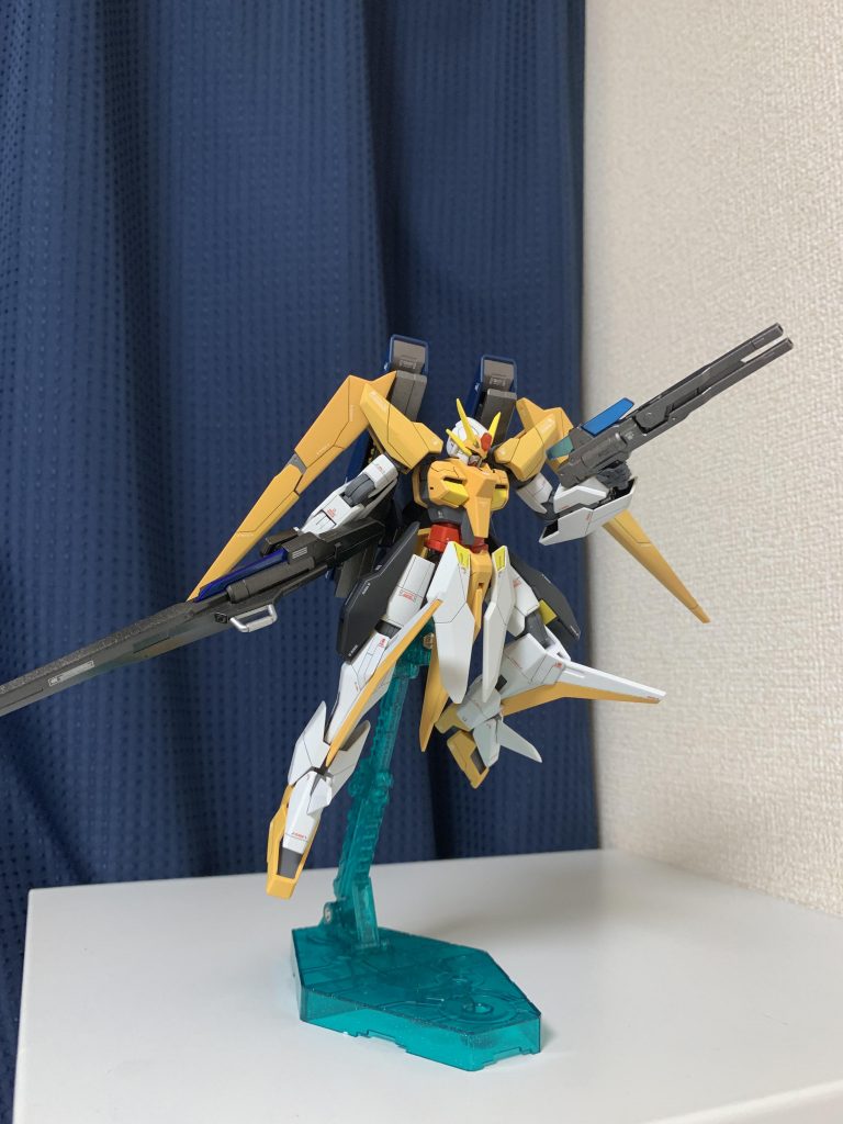 アリオスは横から見た方がイケメンかもしれません。笑