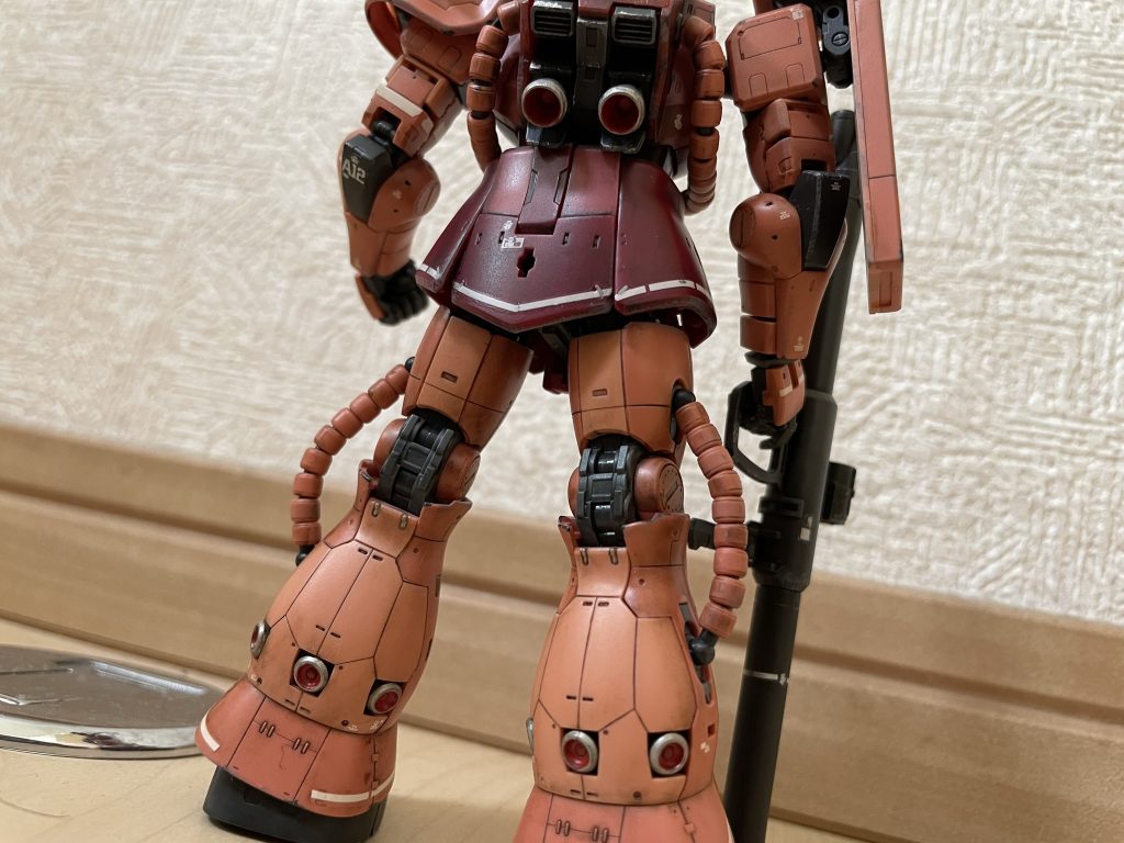 ウェザリング、チッピング、いろいろ勉強になりました。YouTubeのモデラーさん感謝。