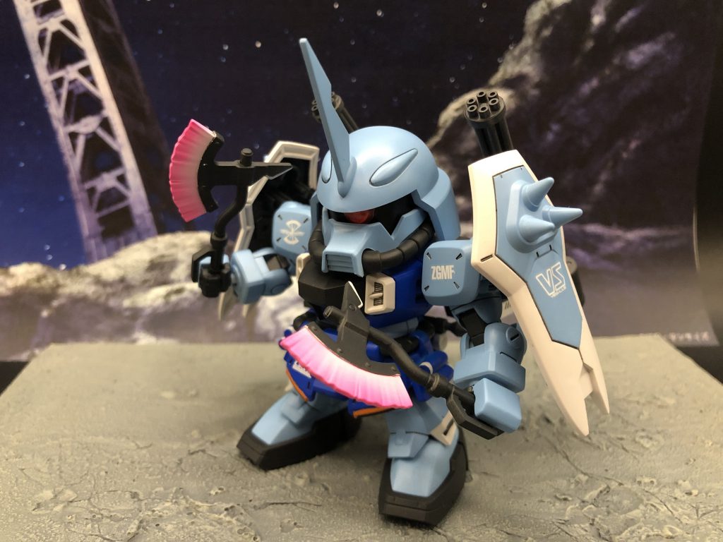 BB戦士　スラッシュザクファントム（イザーク・ジュール専用機）–4枚目/制作者：imatoshi