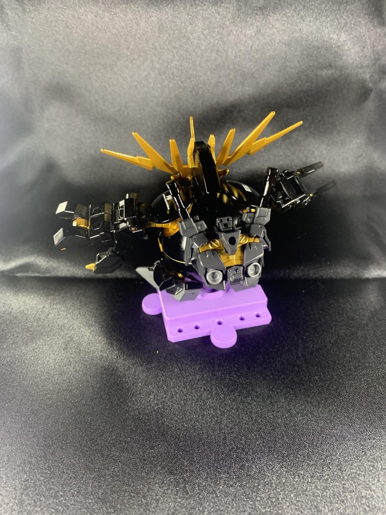 2022.9.25.更新ハロ＋ユニコーンを作った際に、付け忘れてたバンシィのバックパックもついでに作りましたので写真アップします。