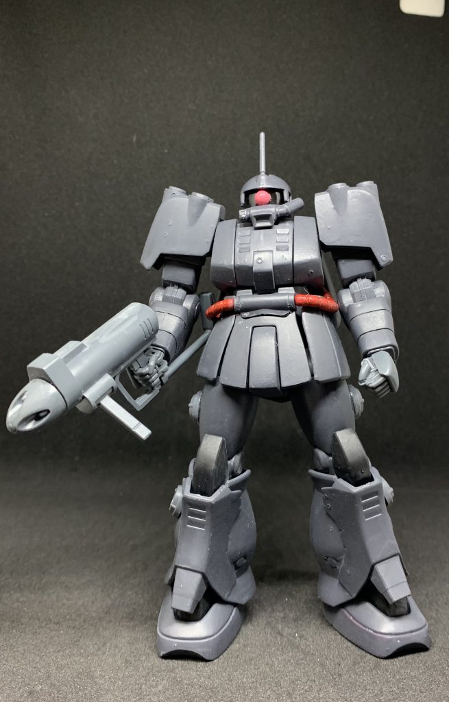 久しぶりに筆塗りに挑戦したら気泡に流されましたがなんとかなりました。希釈もエアブラシと違うのかな？