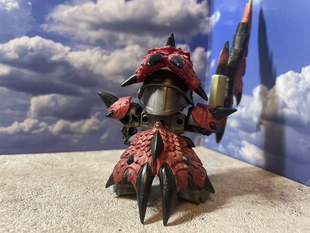 後ろのドレス部も抜かりなくw