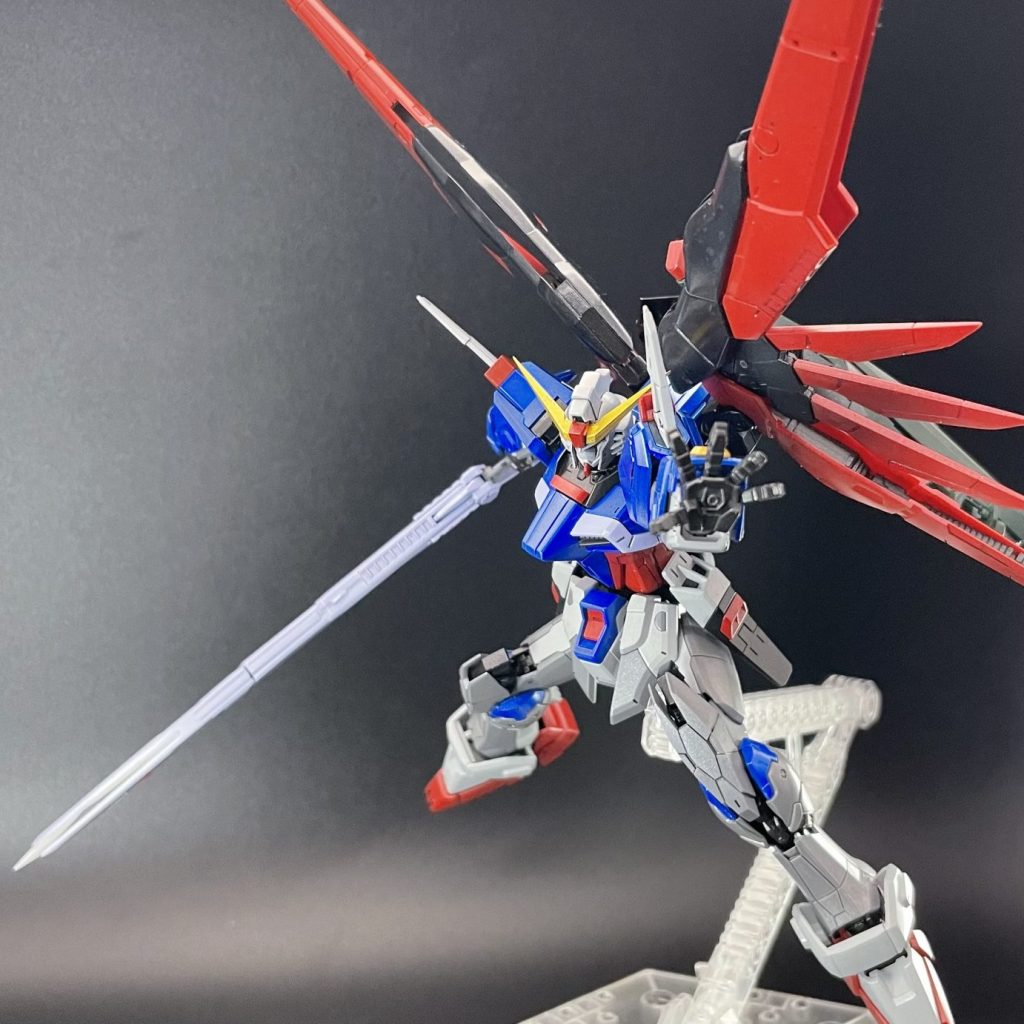 RG 1/144 ZGMF-X42Sデスティニーガンダム改修塗装済完成品 - プラモデル