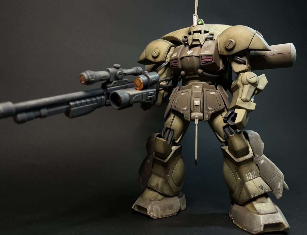 ガンカメラを装備させてのポージングその1