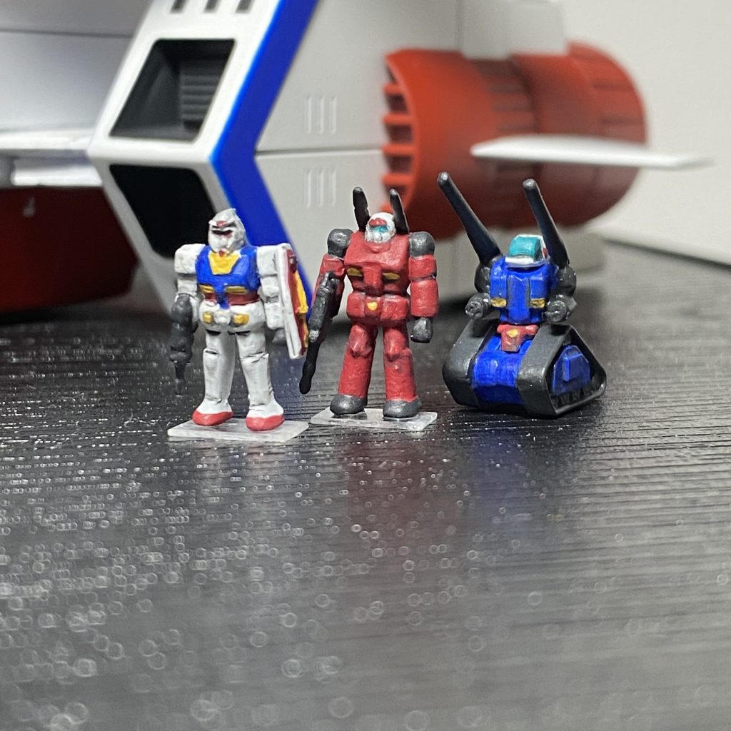 1/1200 ホワイトベース–4枚目/制作者：ますす