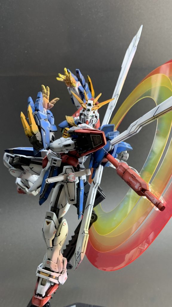 RGゴッドガンダム–5枚目/制作者：@tosaben