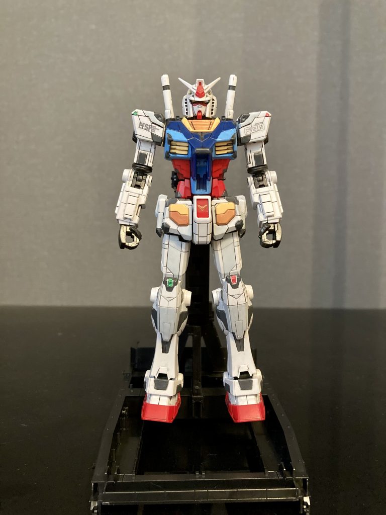 部分塗装、半光沢、墨入れで仕上げました。部分塗装はやるところが多くて大変でした。でもやるとやらないとでは全然違いますね!