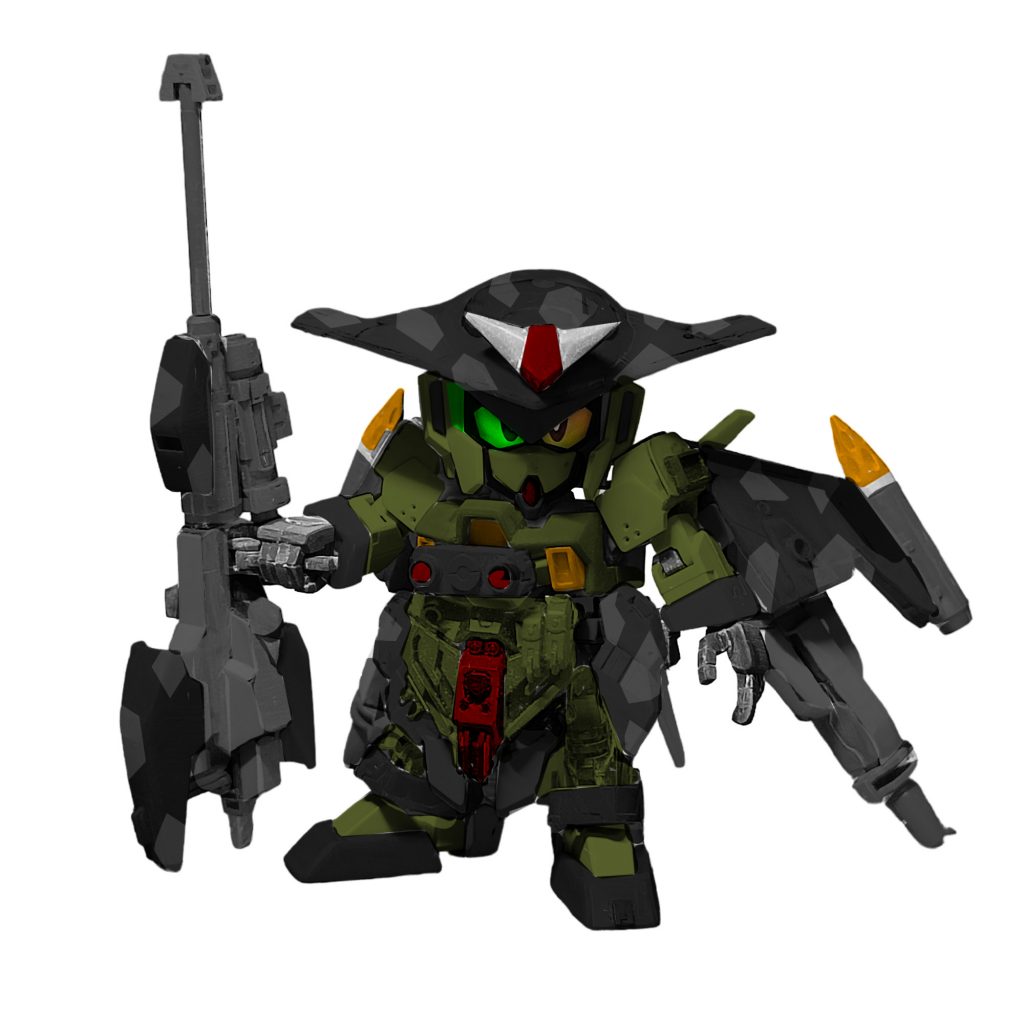 カラーについてはいつものようにデジタルでカラープランを決めてある程度それに添うカタチで塗装しました。オリジナルのカラーリングを尊重しつつオリジナル要素も入れてます。