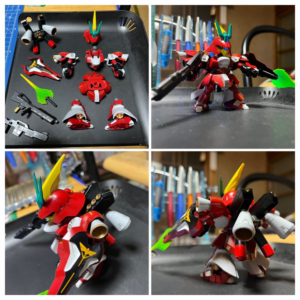 組み付け完了からのロールアウト!もう少し白を多くした方がよかったかもですが…まあヨシ!