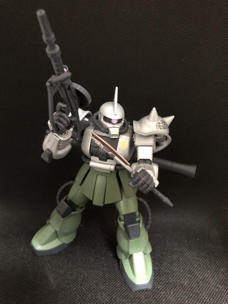 ザクII 銀狐(シルバーフォックス機)–5枚目/制作者：ジジさん