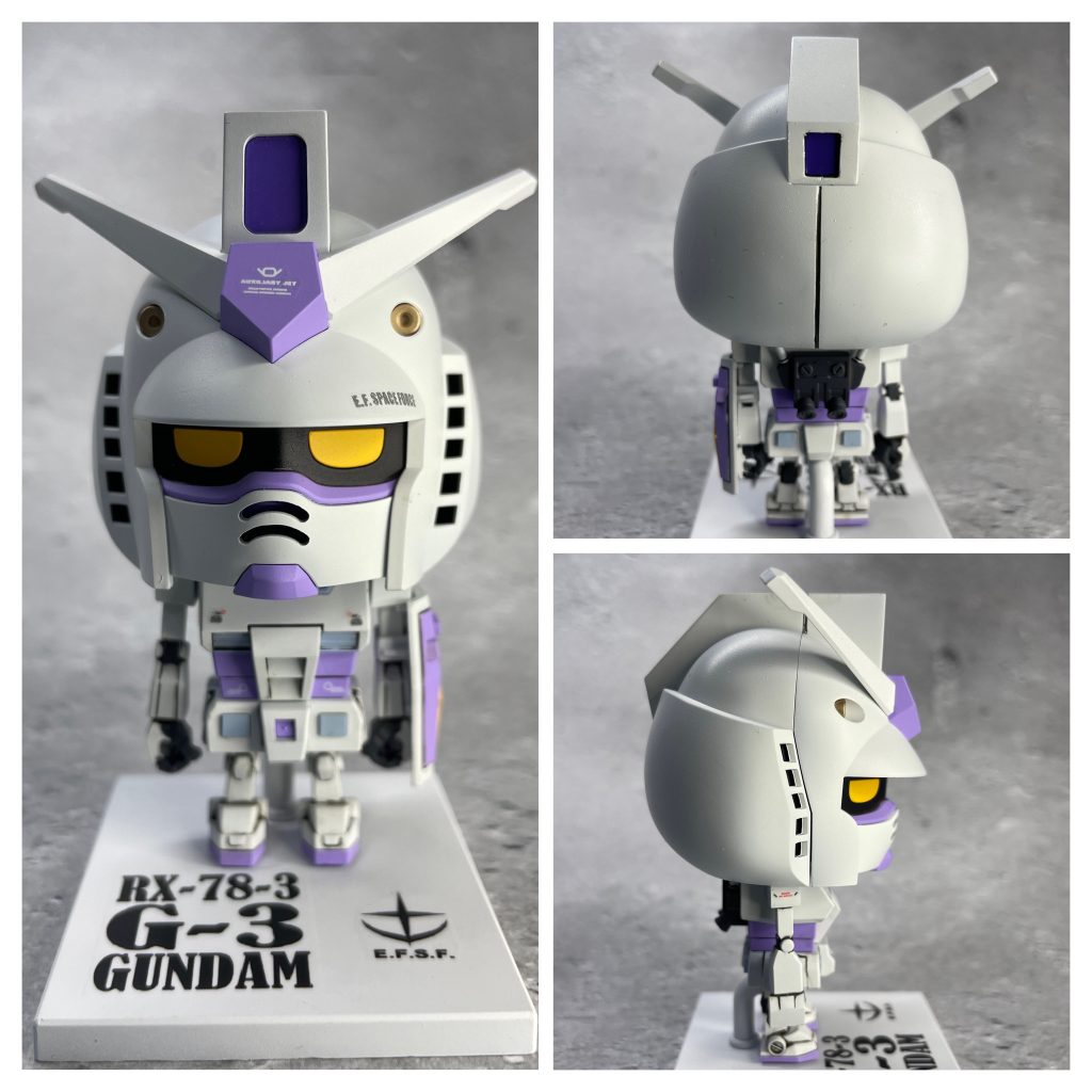 RX78-3 G-3ガンダム小説版『機動戦士ガンダム』及び『MSV』に登場する3号機ガンダム